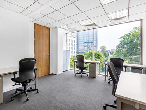 khu vực văn phòng riêng