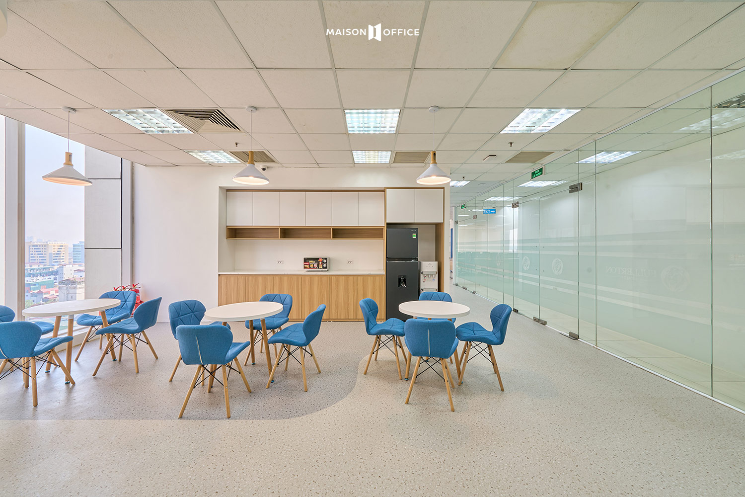 Office interior design images and construction projects by Kaon The Nine 5