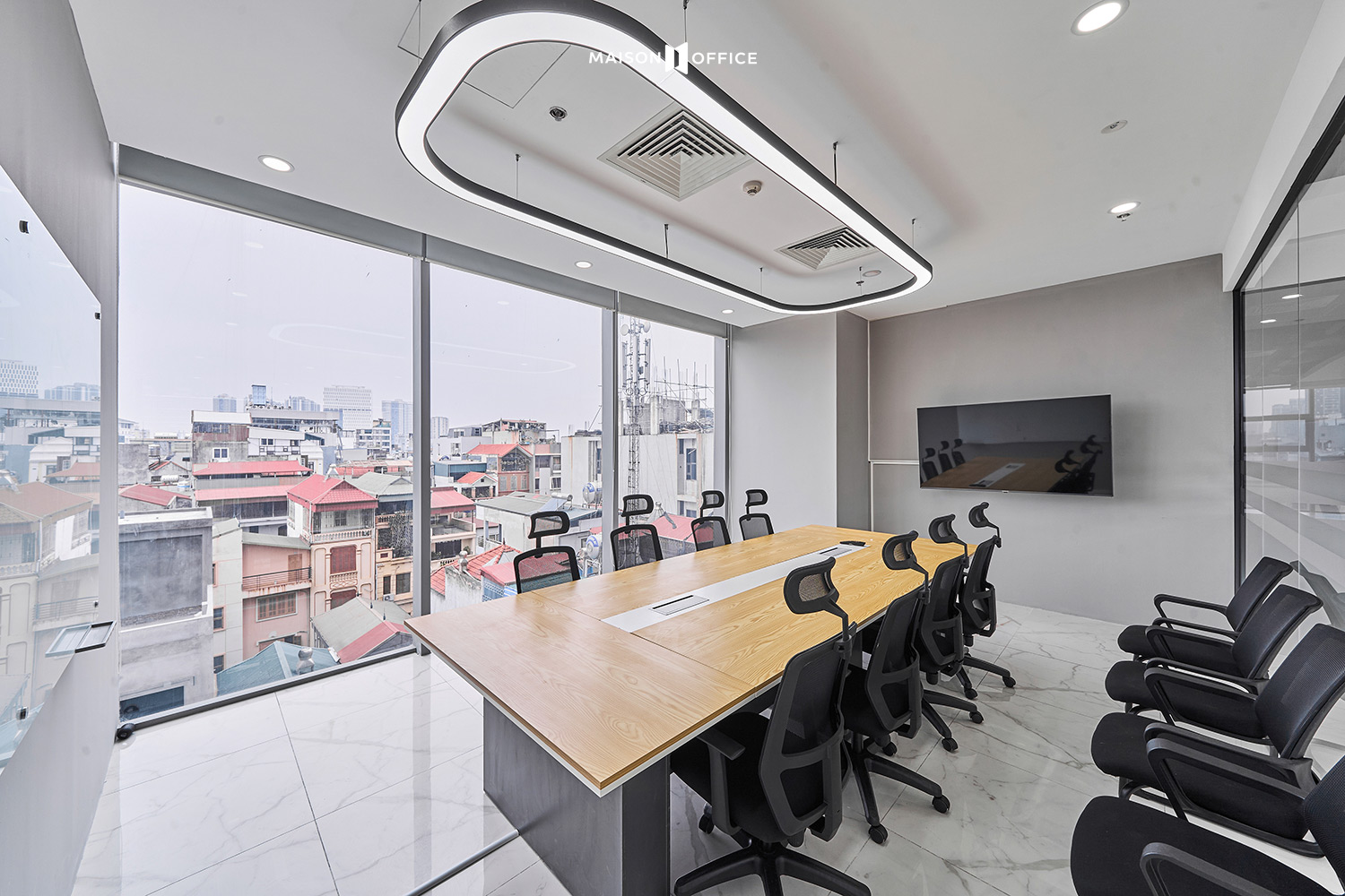 Office interior design images and construction projects by Kaon The Nine 17