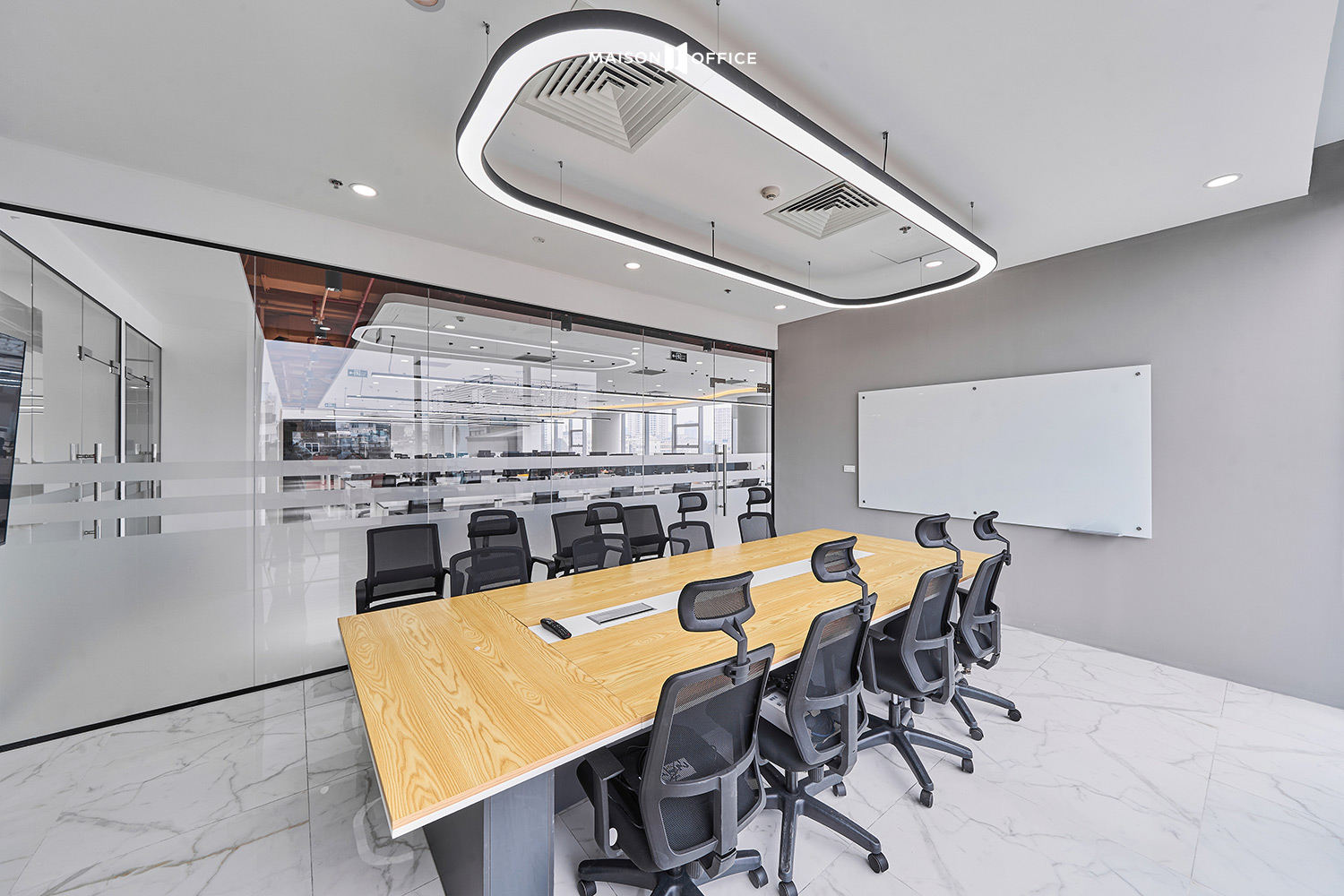 Office interior design images and construction projects by Kaon The Nine 18