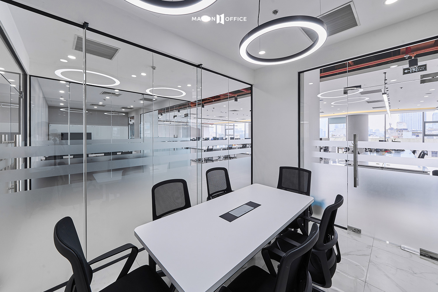 Office interior design images and construction projects by Kaon The Nine 20