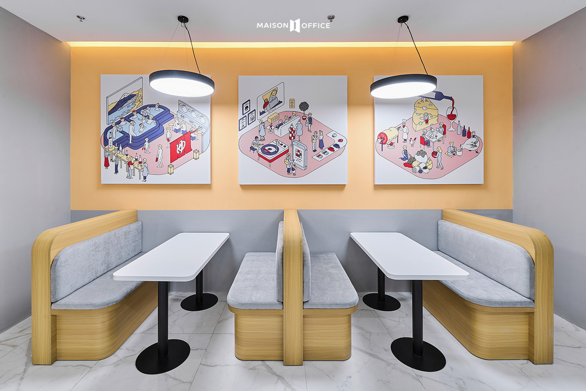 Office interior design images and construction projects by Kaon The Nine 24