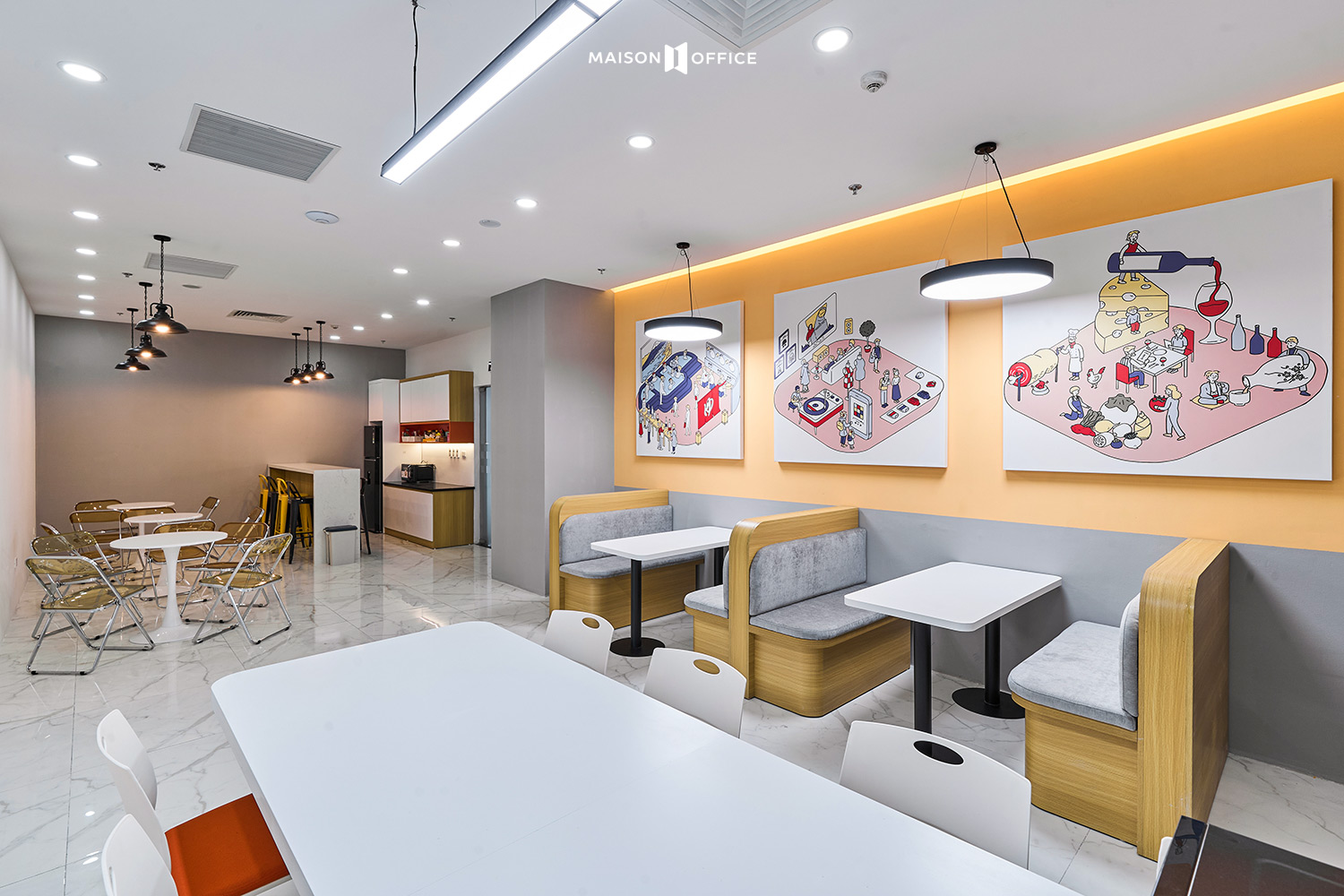 Office interior design images and construction projects by Kaon The Nine 25
