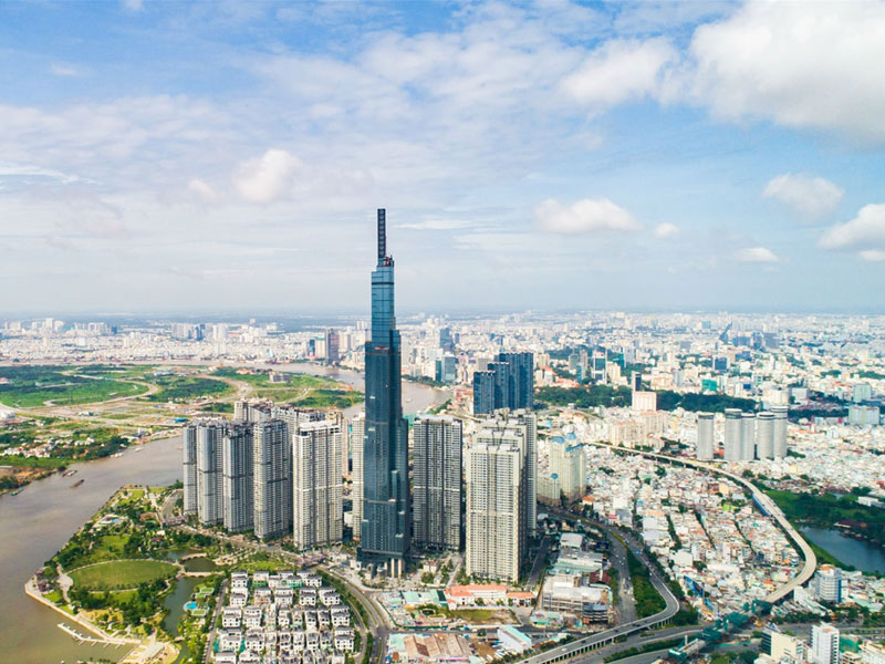 胡志明市写字楼集中分布区域